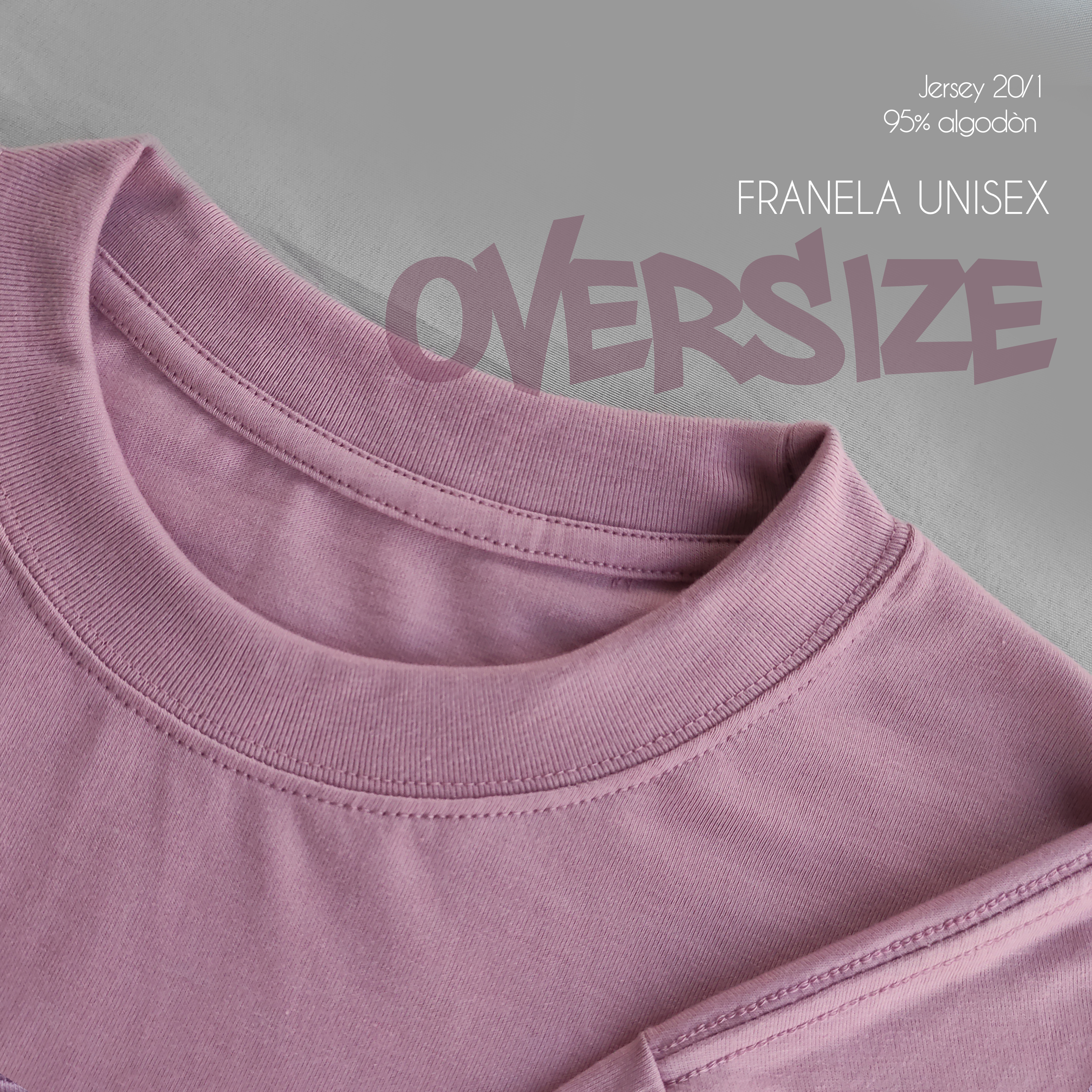 JERSEY 20/1 ROSA VIEJA